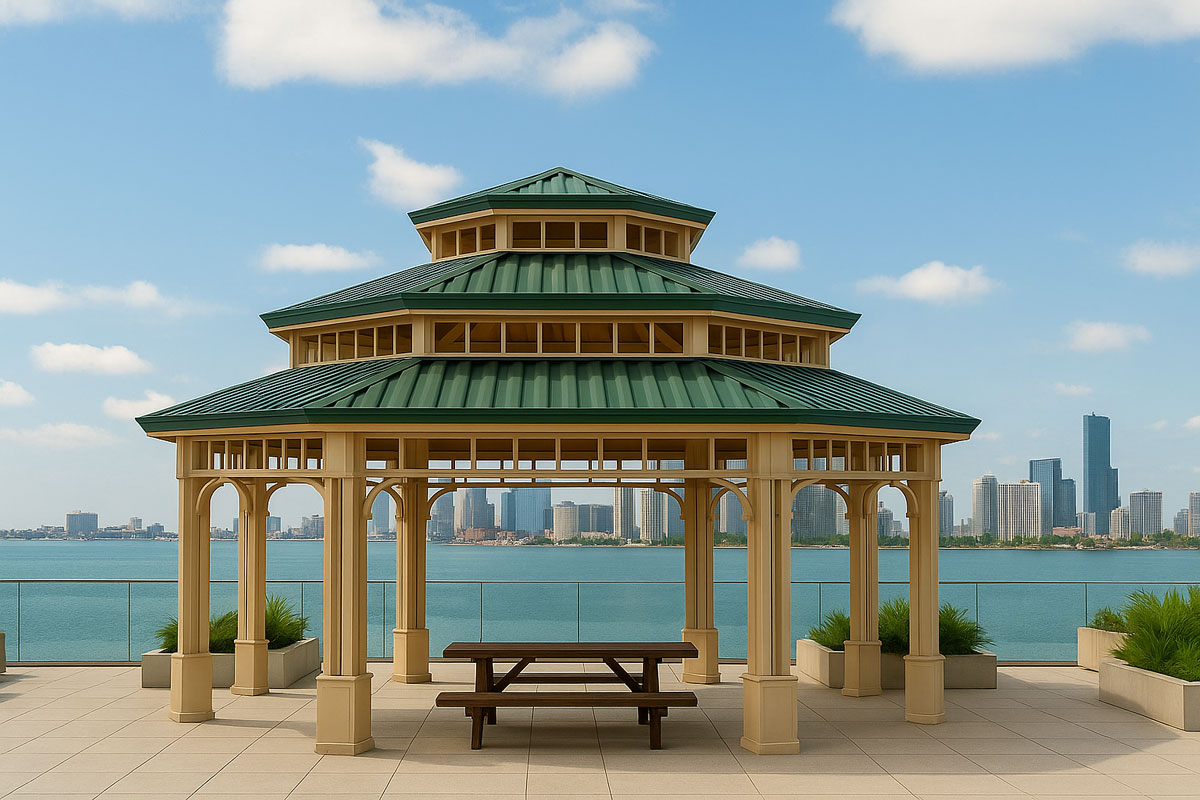 Custom Steel Shelters | Design Built Outdoor Shade